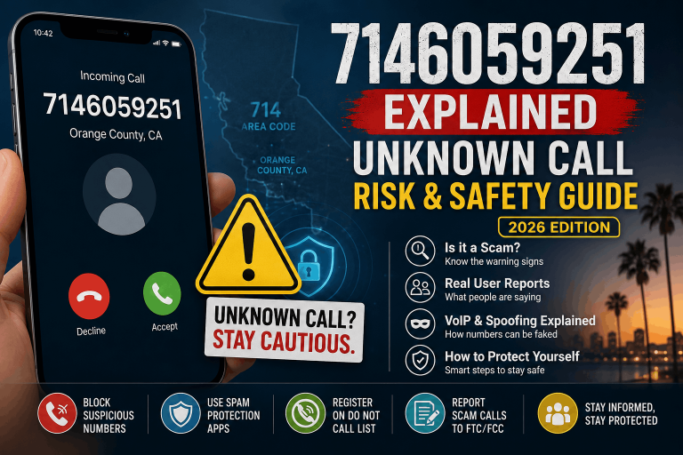 7146059251 Explained: Unknown Call Risk & Safety Guide (2026 Edition)