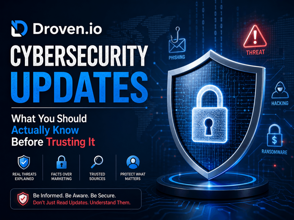Droven.io Cybersecurity Updates: What You Should Actually Know Before Trusting It