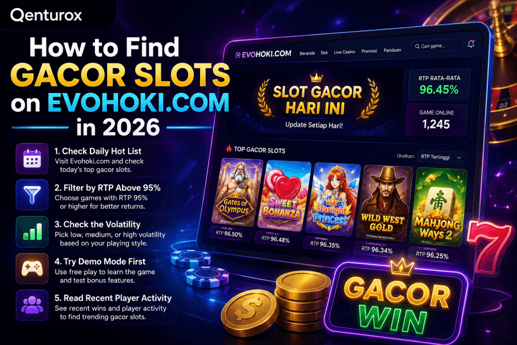 How to Find Gacor Slots on Evohoki.com in 2026