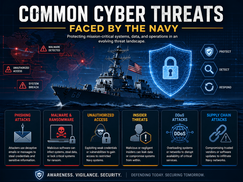 CYBERSECURITY & HIGH-SPEED INTERNET IN THE U.S. NAVY 