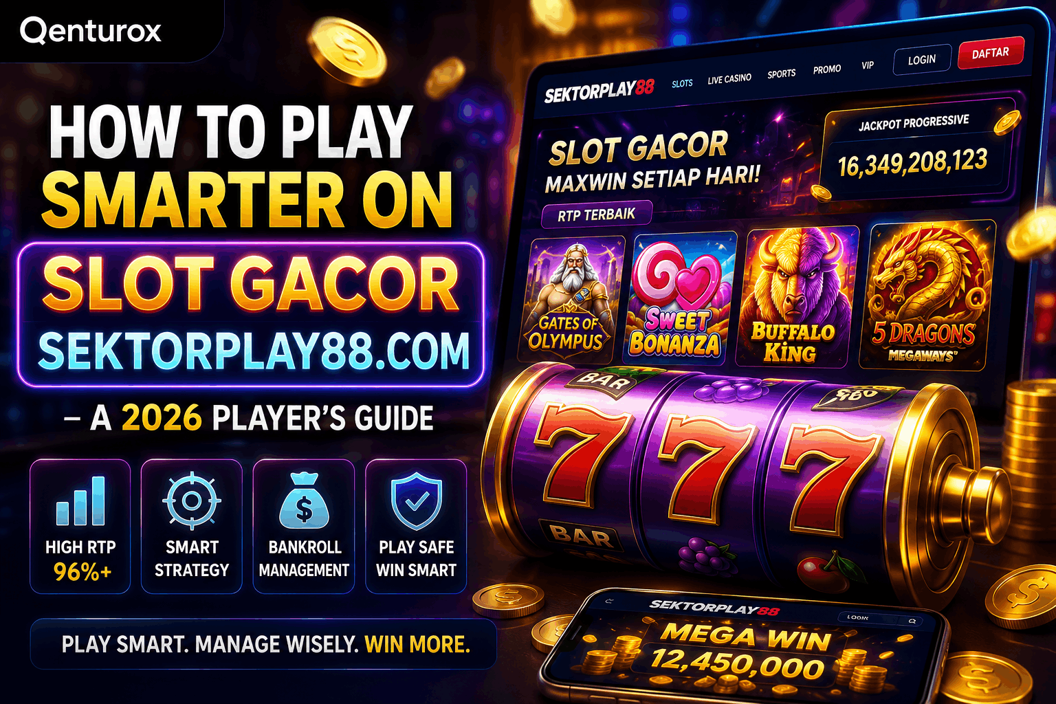 Slot Gacor SektorPlay88.com 2026 – Smart Winning Tips, RTP & Best Slot Guide