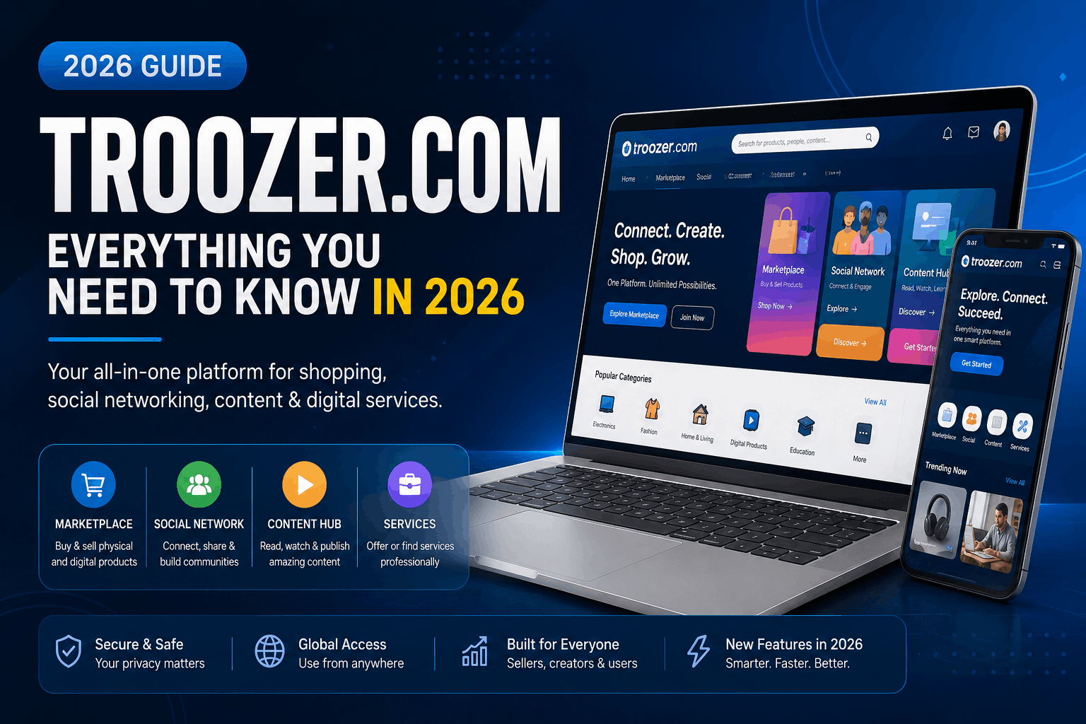 Troozer.com Review 2026 – Features, Safety, Marketplace & User Guide