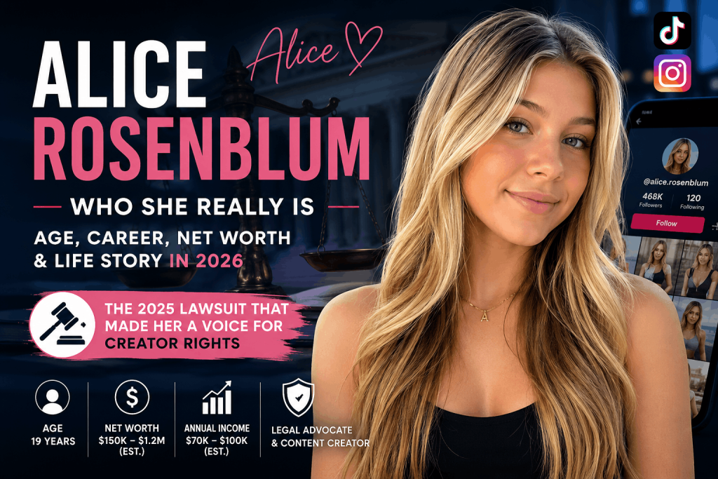 Alice Rosenblum Net Worth, Age, Lawsuit & Biography (2026 Update)