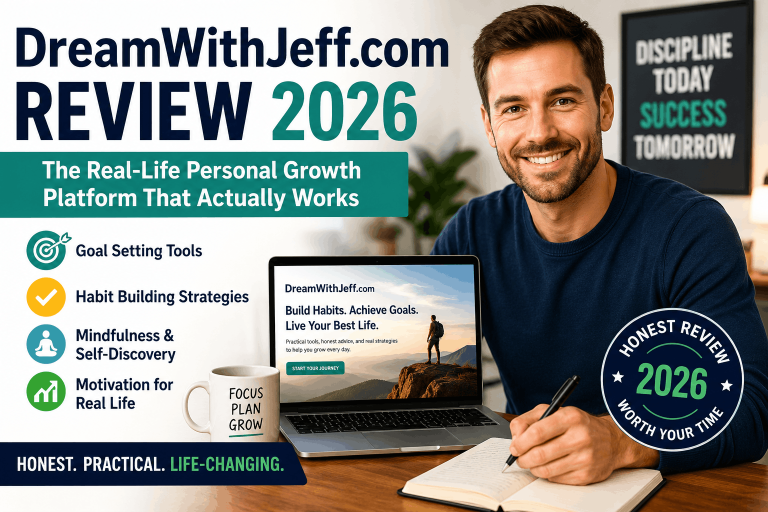 DreamWithJeff.com Review 2026: The Real-Life Personal Growth Platform That Actually Works